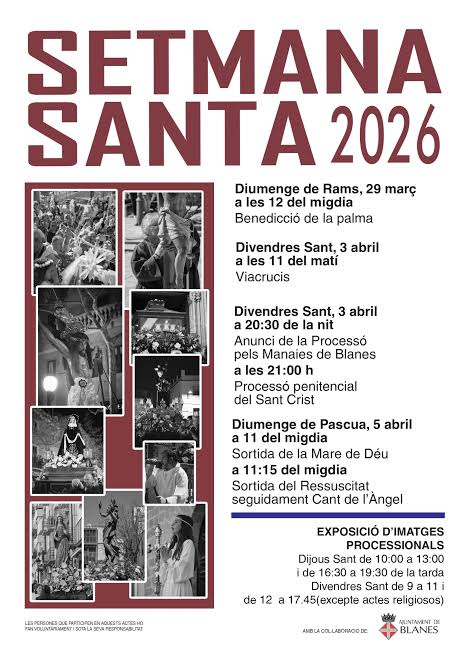 Semana Santa en Blanes 2026 Blanes